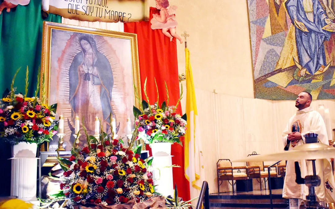 Creyentes de Las Vegas mantienen fervor a la Virgen de Guadalupe