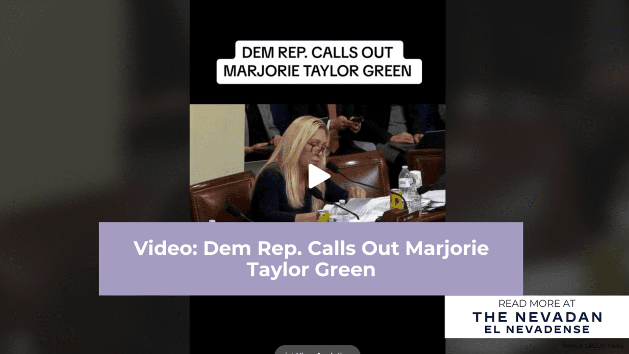 Video: Dem Rep. Calls Out Marjorie Taylor Green