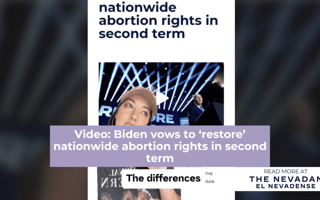 Video: Biden vows to ‘restore’ nationwide abortion rights in second term
