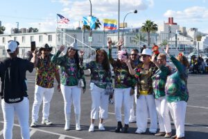 Colorido Carnaval Las Vegas Internacional Mardi Gras 2024