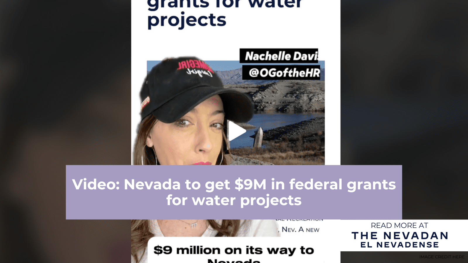 Video: Nevada to get $9M in federal grants for water projects