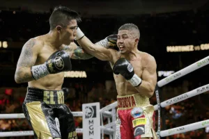 Se corona “Pitbull” Cruz campeón Superligero de la AMB; masacró al “Rolly” Romero