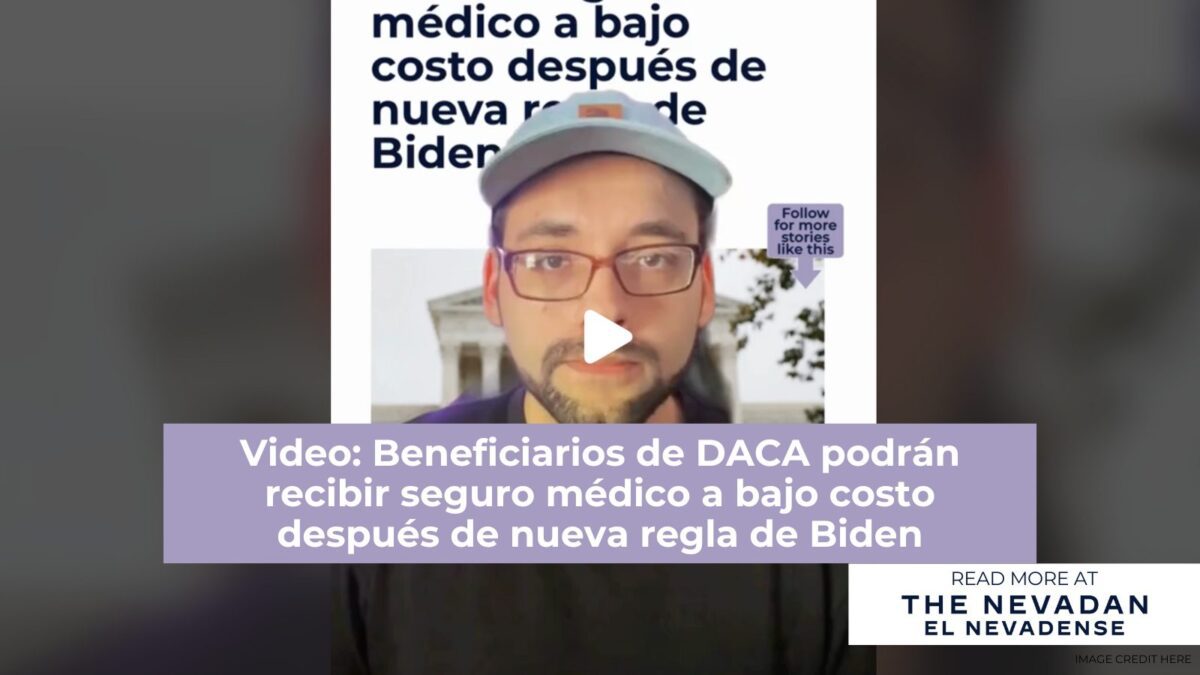 Video: Beneficiarios de DACA podrán recibir seguro médico a bajo costo después de nueva regla de Biden Video: Beneficiarios de DACA podrán recibir seguro médico a bajo costo después de nueva regla de Biden