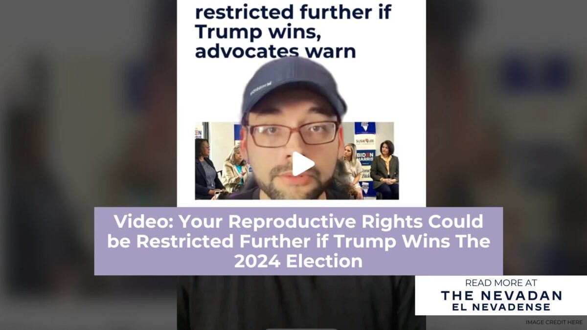 Video: Your Reproductive Rights Could be Restricted Further if Trump Wins The 2024 Election