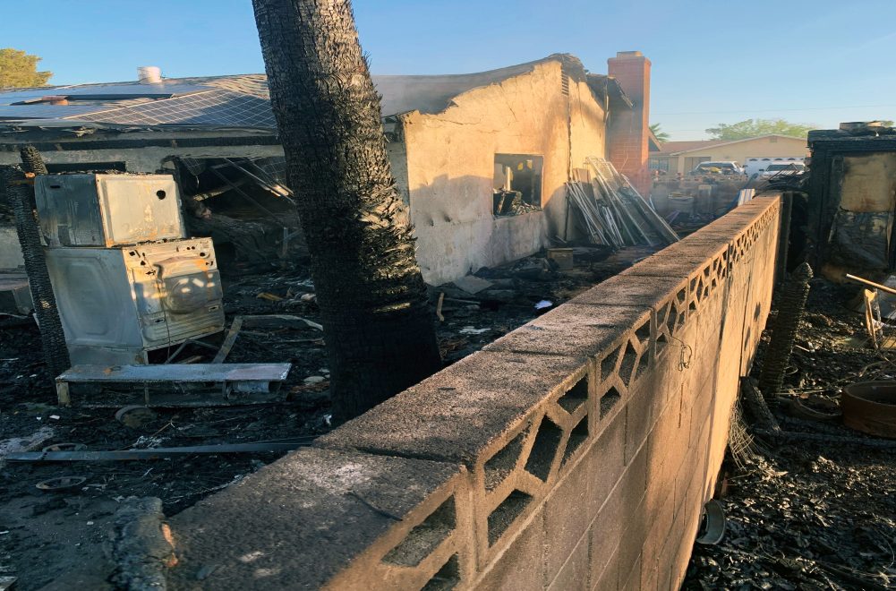 Pavoroso incendio en el este del valle deja 6 desplazados y tres mascotas muertas