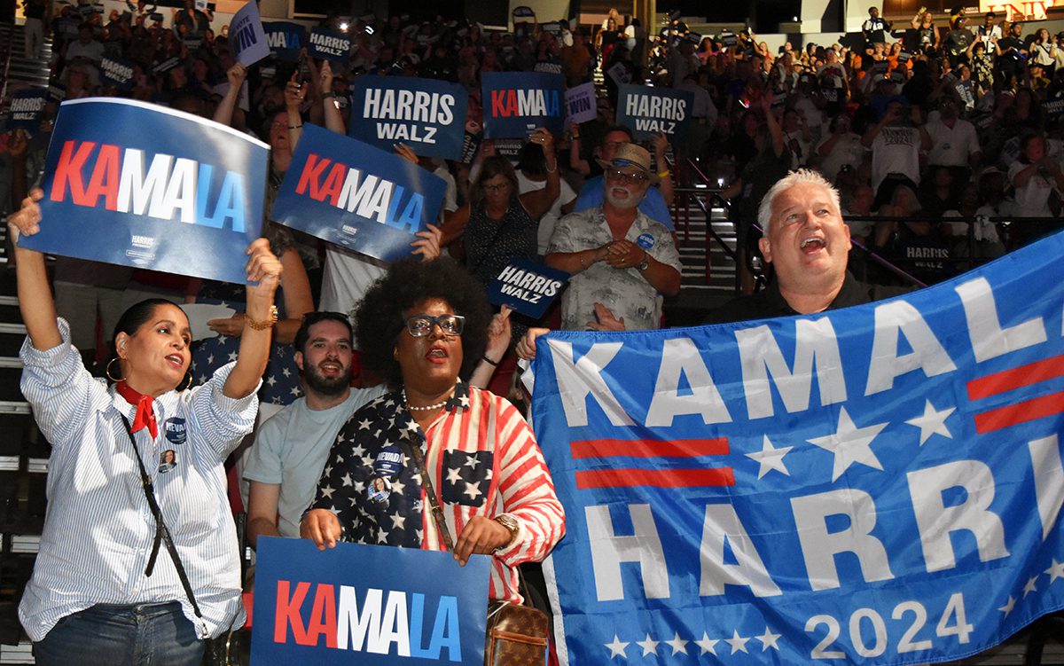 “Conozco a la gente de Nevada”: Kamala Harris se reúne con más de 14.000 personas en Las Vegas