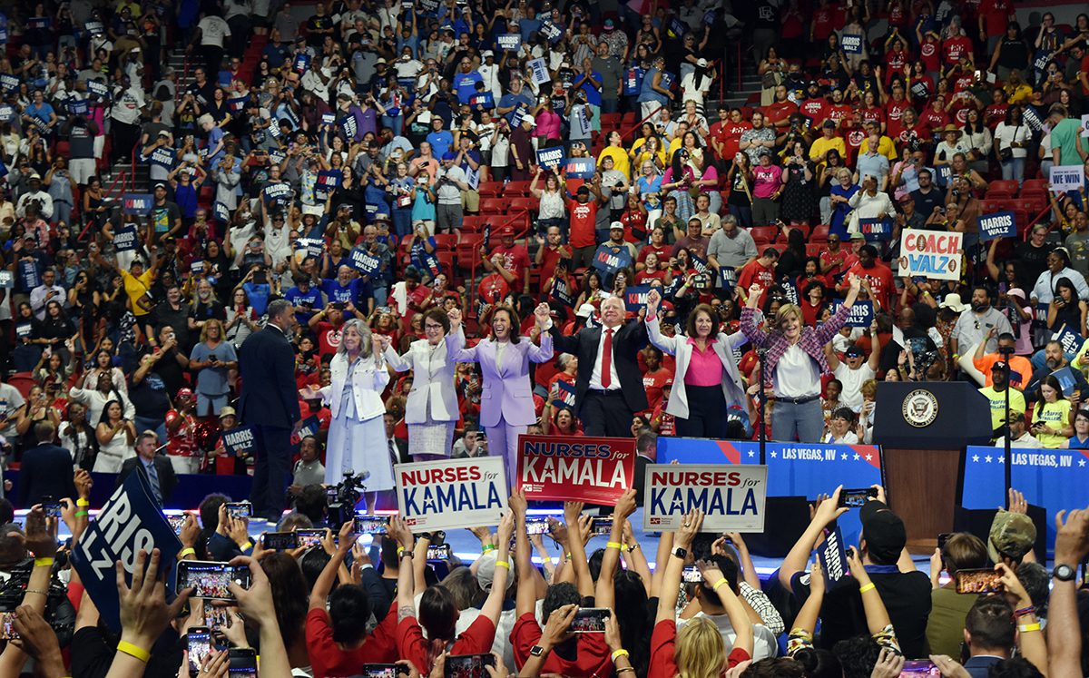 “Conozco a la gente de Nevada”: Kamala Harris se reúne con más de 14.000 personas en Las Vegas