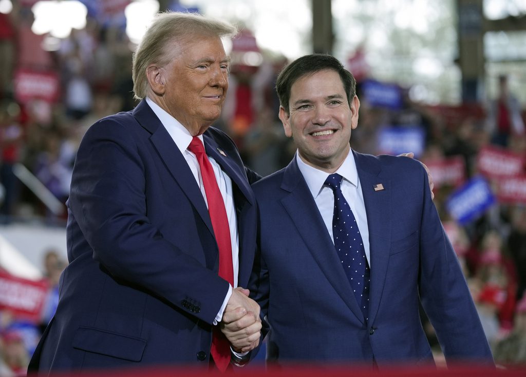 Trump has announced that Susie Wiles will serve as his chief of staff, is expected to nominate Marco Rubio as his secretary of state, and chose Kristi Noem to serve as secretary of the Department of Homeland Security. (AP Photo/Evan Vucci, File)