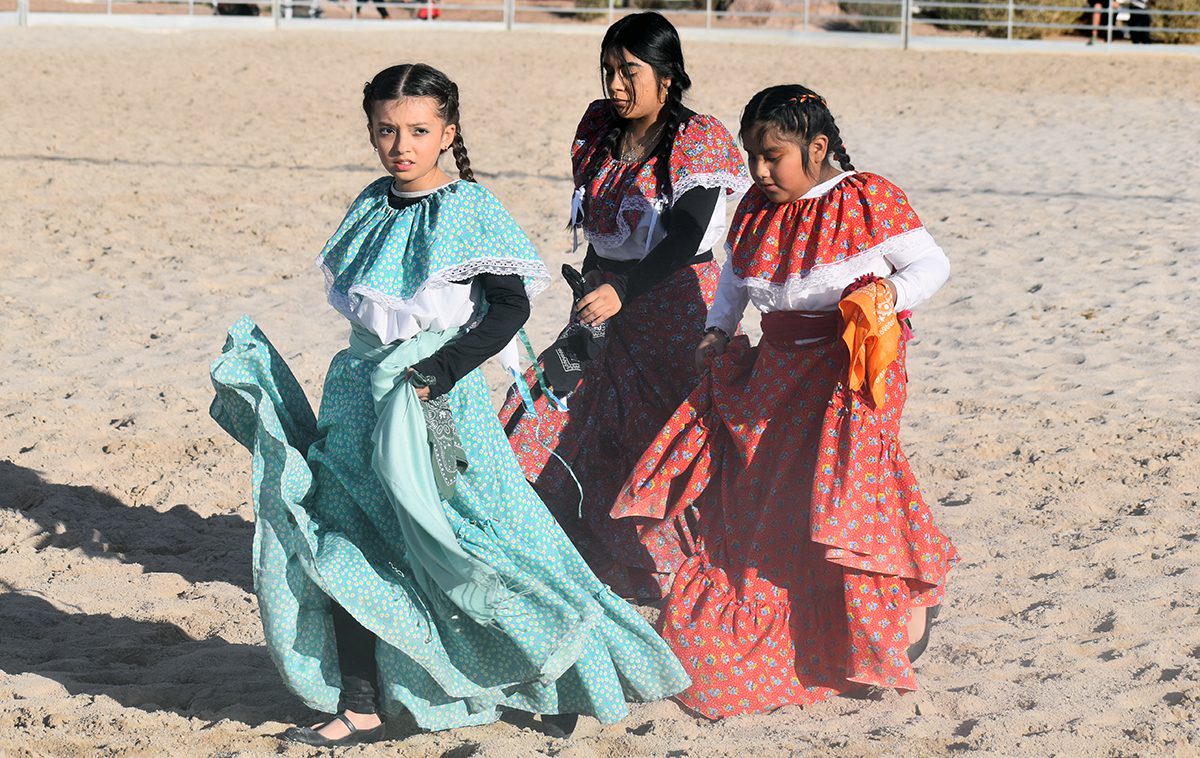 Realizaron cabalgata y posada “Navidad Ecuestre con Colibríes” en el parque Bradley Bridle