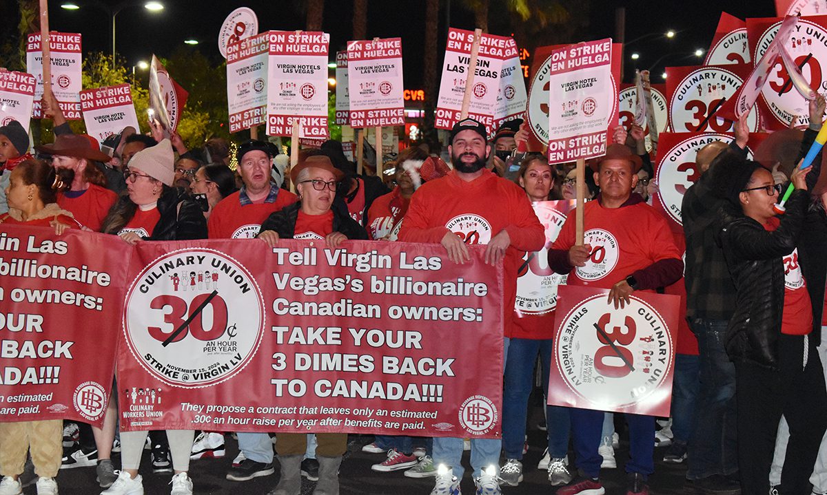 La Unión Culinaria Local 226 y Virgin Hotels Las Vegas llegaron a un acuerdo para poner fin a huelga La Unión Culinaria Local 226 y Virgin Hotels Las Vegas llegaron a un acuerdo para poner fin a huelga