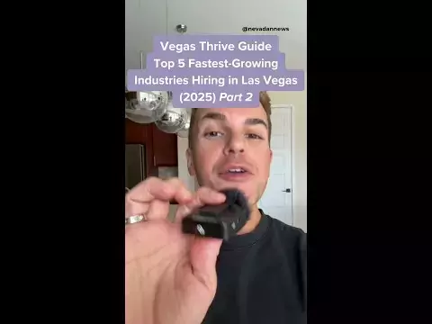 Vegas Thrive Guide: Top 5 Fastest-Growing Industries Hiring in Las Vegas (2025) Part 2