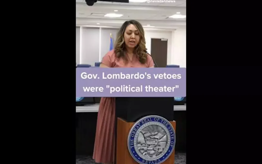 Gov. Lombardo’s vetoes were “political theater”