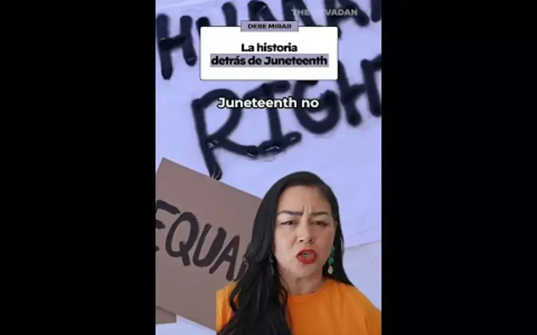 La historia detrás de Juneteenth