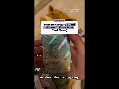 How to Navigate a Card Show (ft. Front Row Card Show)