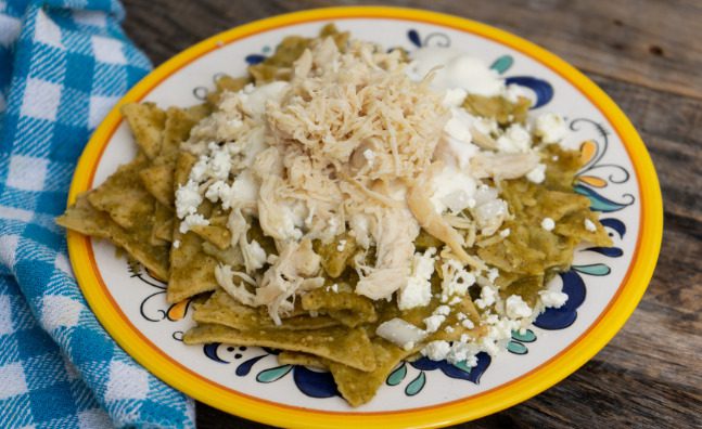 Chilaquiles verde