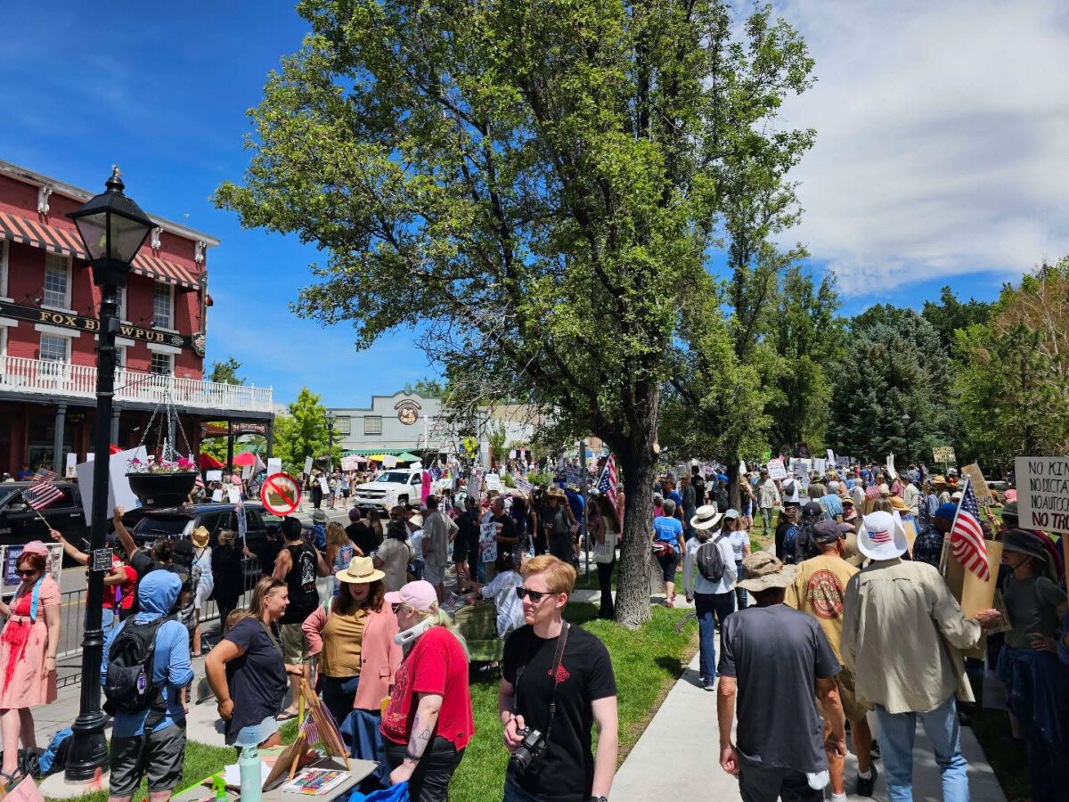 Tens of thousands of Nevadans are expected to turn out for "No Kings" protests Saturday against President Donald Trump.