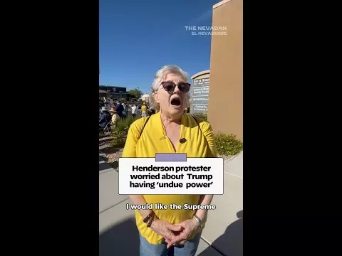 Henderson protester worried about Trump having ‘undue power”