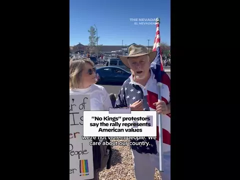 “No Kings” protestors say the rally represents American values