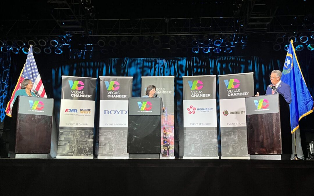 North Las Vegas mayoral debate centers on economic growth