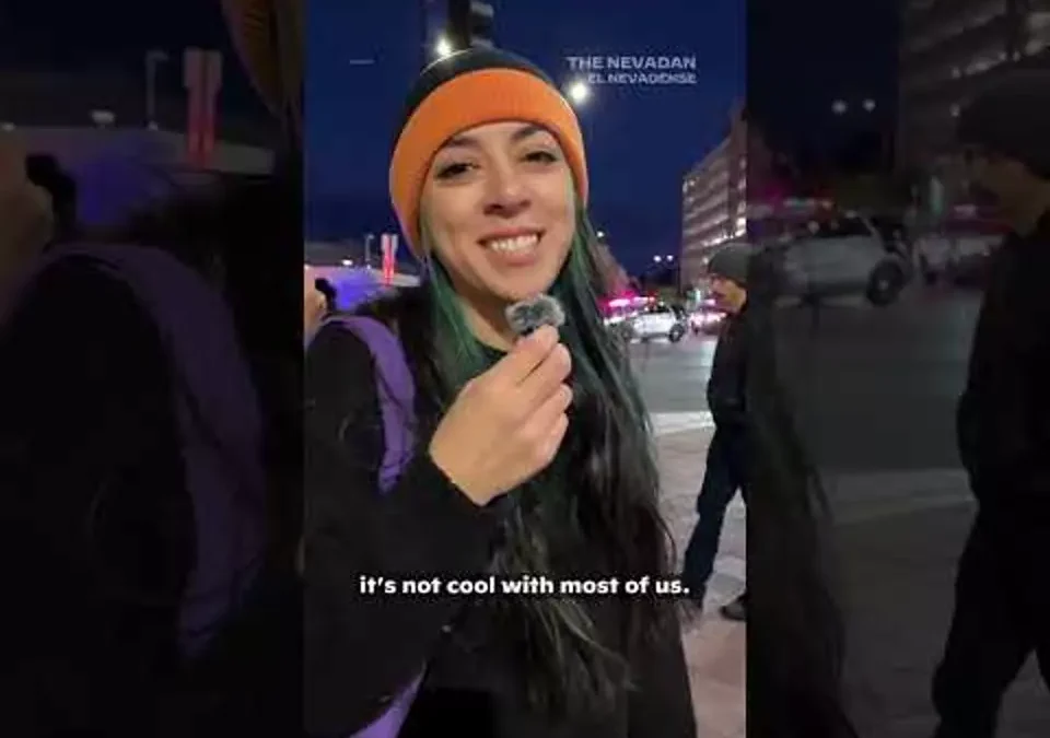 Locals show up to support Las Vegas protest condemning ICE