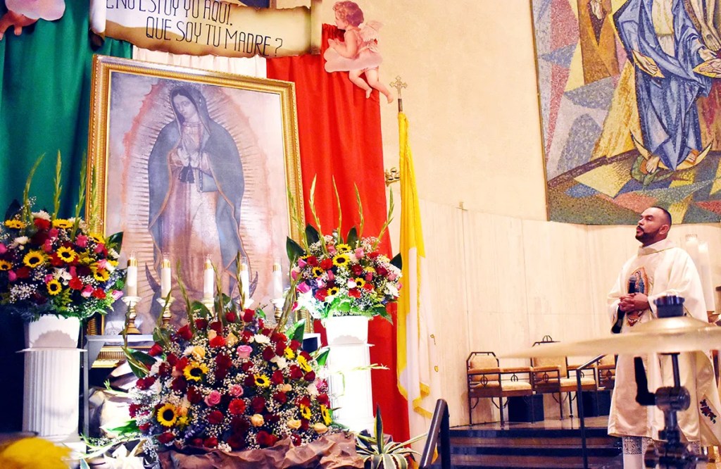 Creyentes de Las Vegas mantienen fervor a la Virgen de Guadalupe