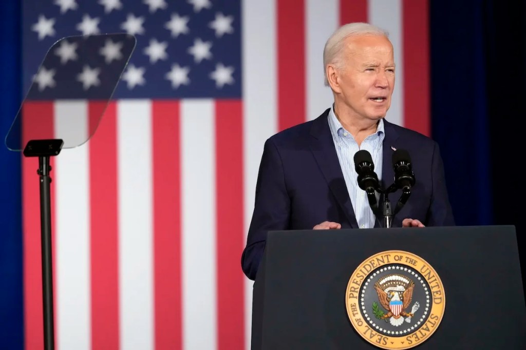 Visiting Las Vegas, Biden promises lower costs for renters and homeowners 