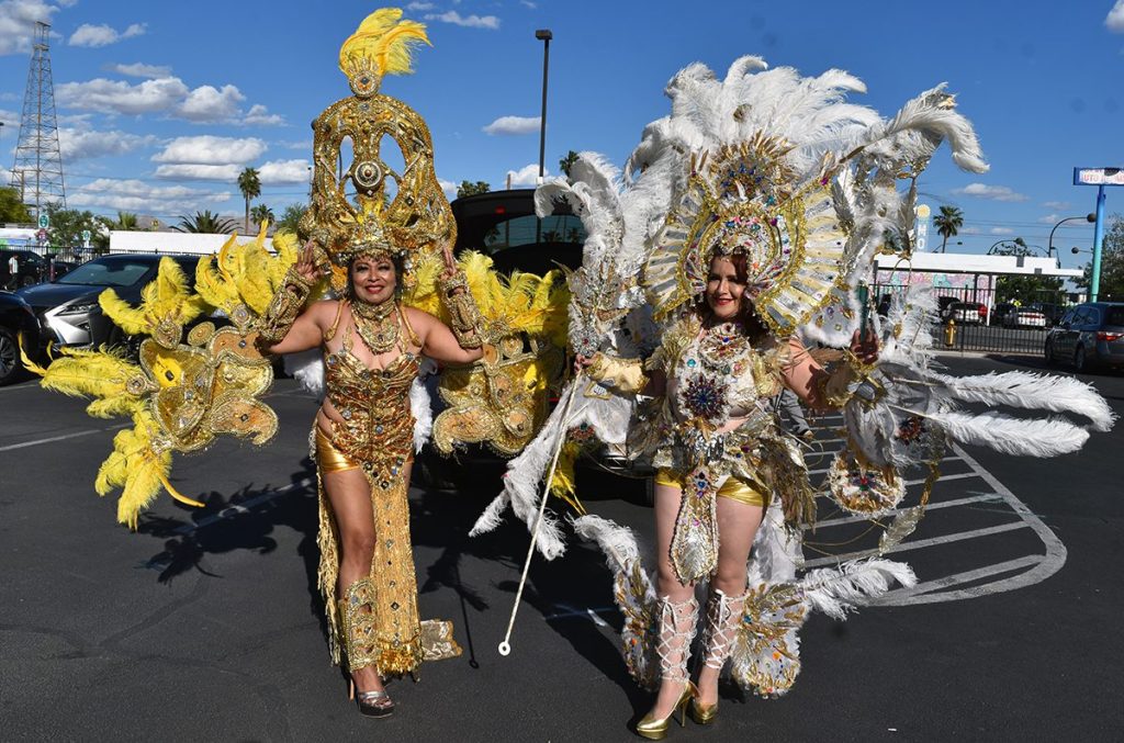 Colorido Carnaval Las Vegas Internacional Mardi Gras 2024