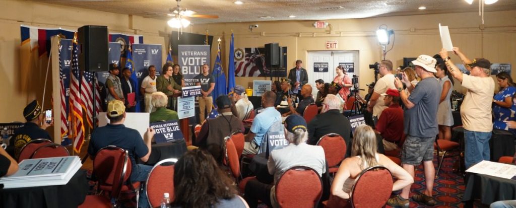 Jacky Rosen’s big gains for Nevada veterans earns her their endorsement