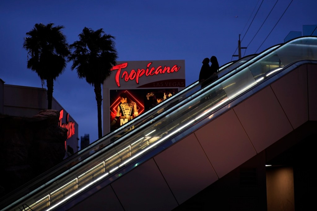 Las Vegas will blow a kiss goodbye — literally — to the Tropicana with a flashy casino implosion