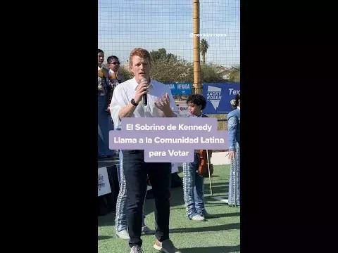 El Sobrino de Kennedy Llama a la Comunidad Latina para Votar