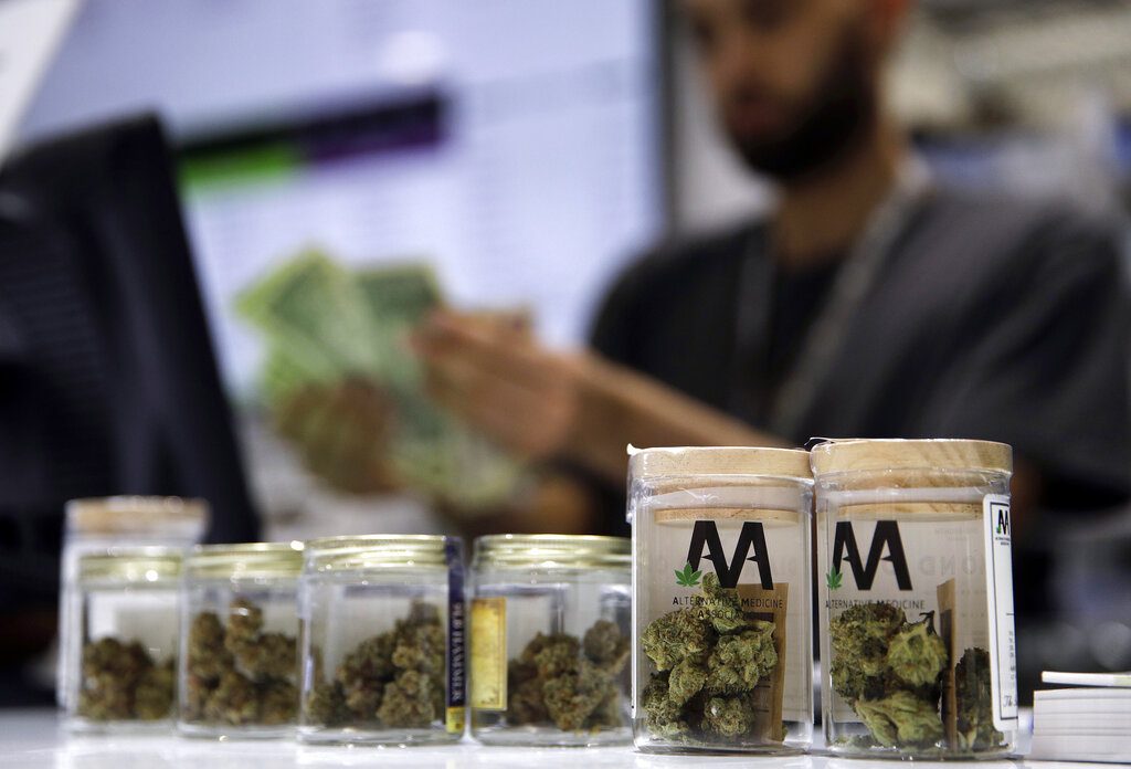 Taxable sales for cannabis in Nevada declined in the last year