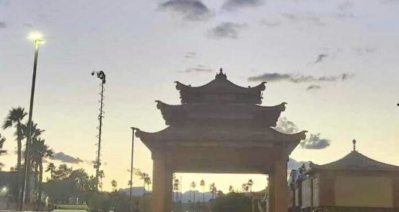 Las Vegas China architecure