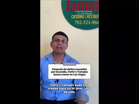 Después de daños causados por incendio, Patty’s Tamales busca crecer en Las Vegas