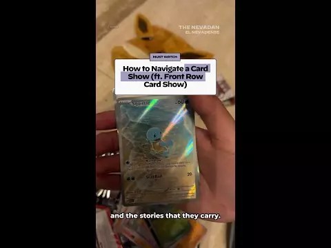 How to Navigate a Card Show (ft. Front Row Card Show)