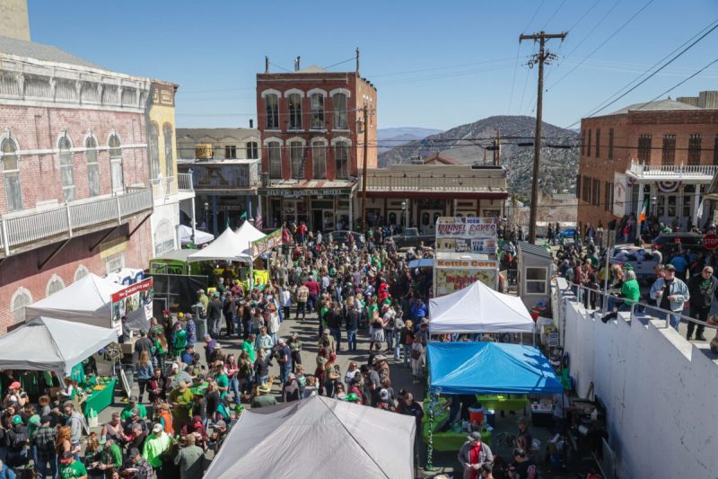 once a historic district, today virginia city is a tourist destination