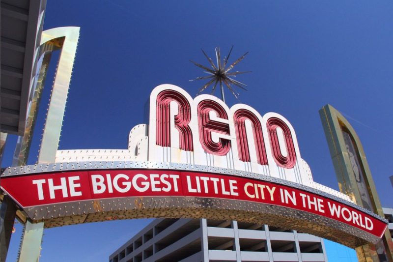 Reno welcome sign