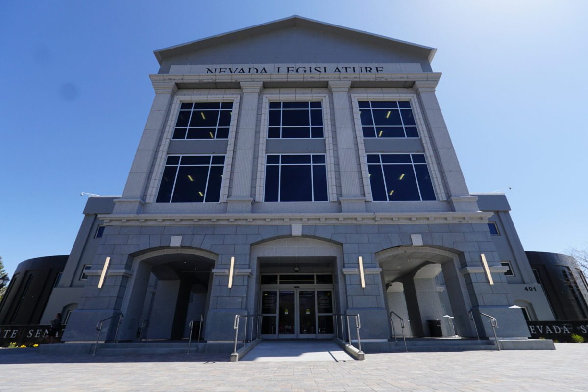 The Nevada Legislative building in Carson City (Jeniffer Solis/Nevada Current)