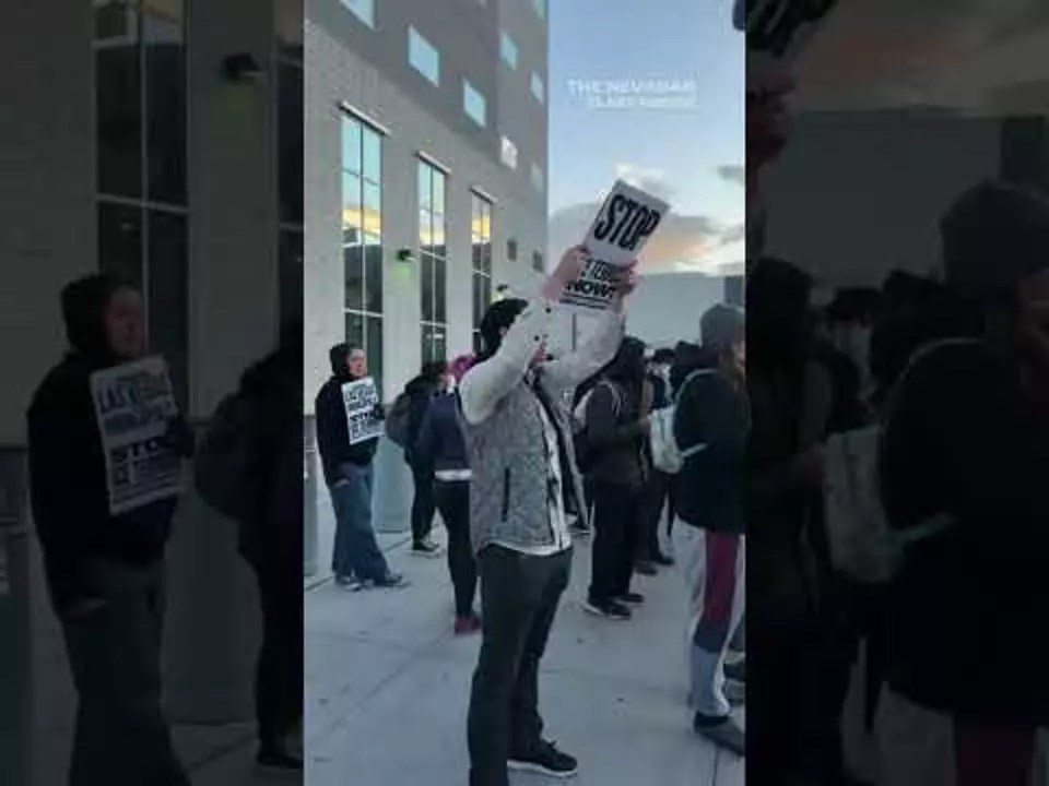 “Las Vegas to Minnesota Stop ICE Terror” protest condemns ICE