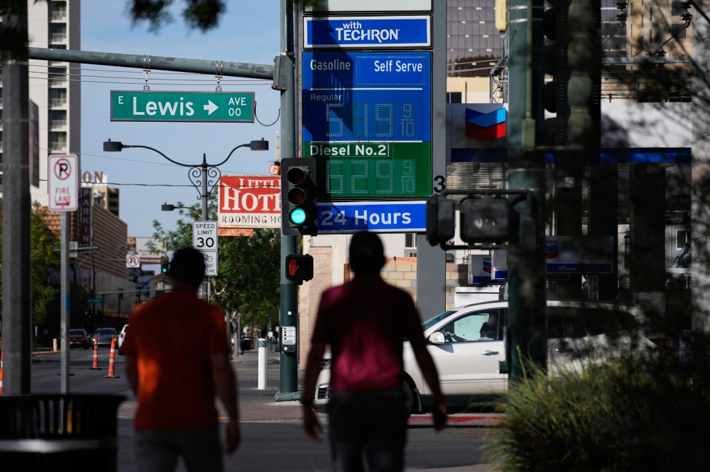 Gas tops $5 in Nevada as war fallout hits wallets—and tourism