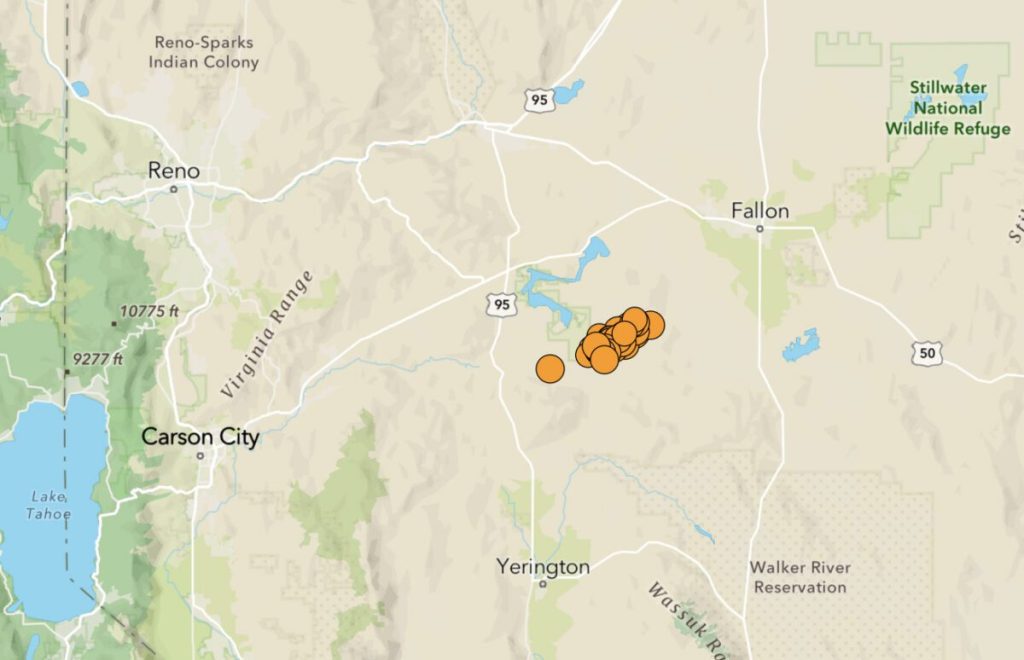 Aftershocks from 5.5 Nevada earthquake could continue for months