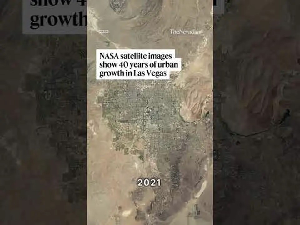 Watch Las Vegas grow before your eyes.